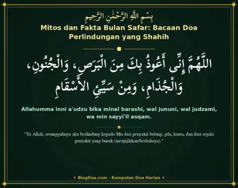 Mitos dan Fakta Bulan Safar: Bacaan Doa Perlindungan yang Shahih
