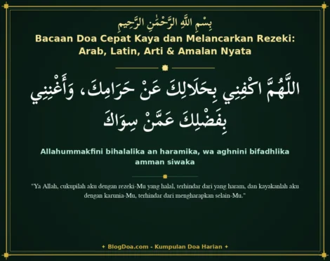 Bacaan Doa Cepat Kaya dan Melancarkan Rezeki: Arab, Latin, Arti & Amalan Nyata