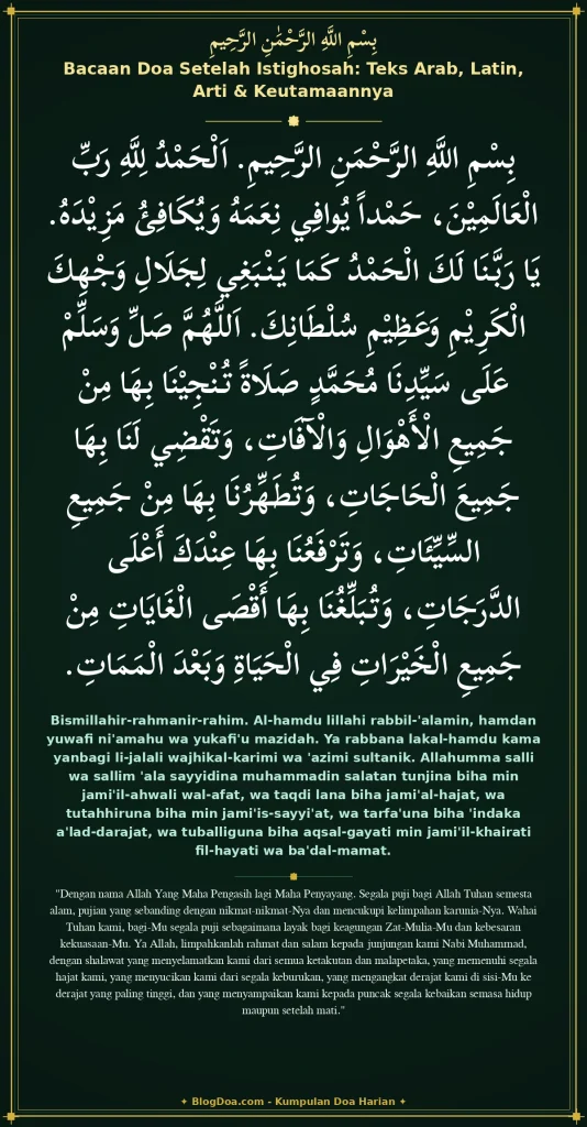 Bacaan Doa Setelah Istighosah: Teks Arab, Latin, Arti & Keutamaannya